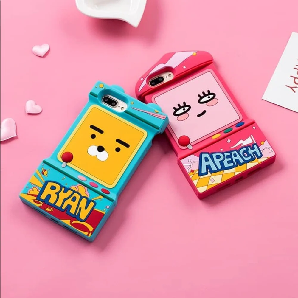 Kakao Friends Arcade Machine Game iPhone Case